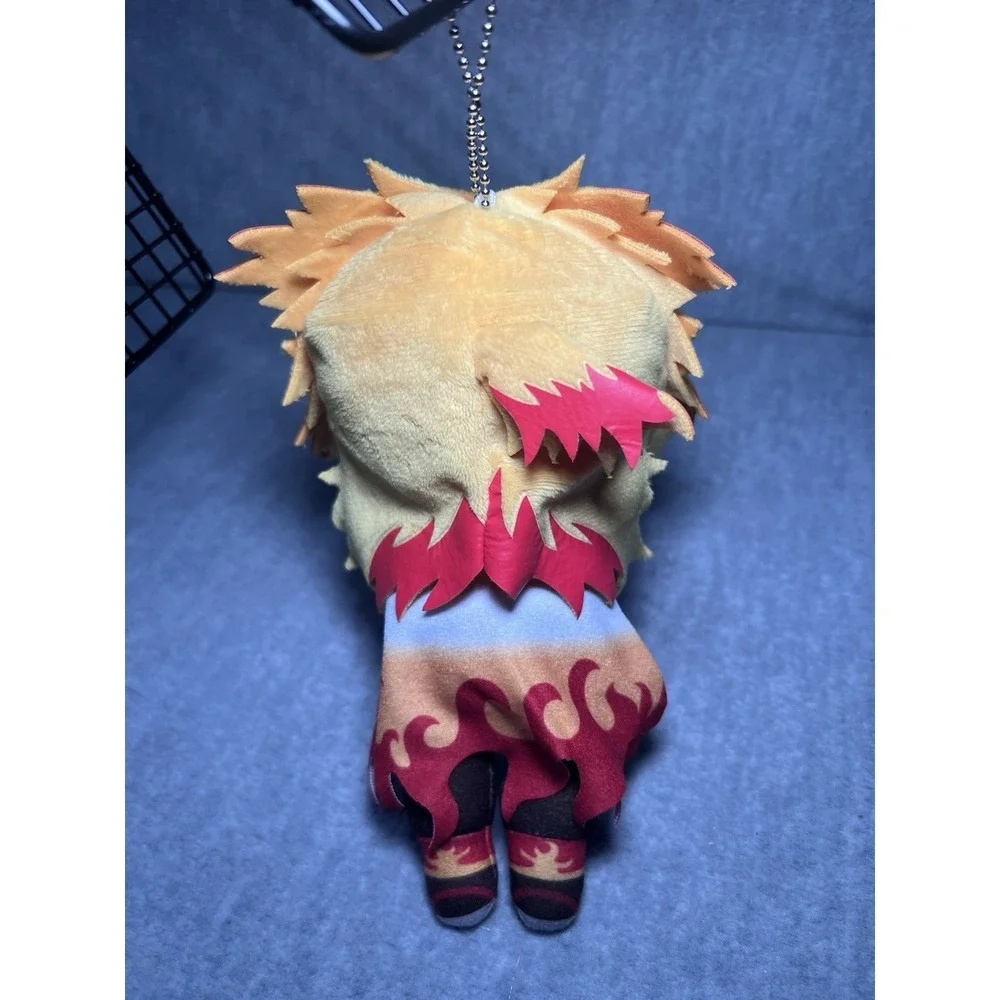 Rengoku Kyojuro Demon Slayer Keychain 8in Nesoberi Small‎ Plush Kimetsu no yaiba